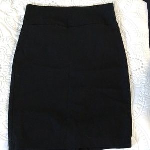Black business skirt